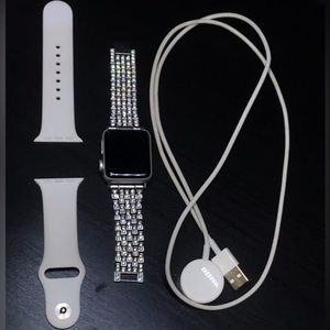 Apple Watch Gen 3 with Rhinestone watch band